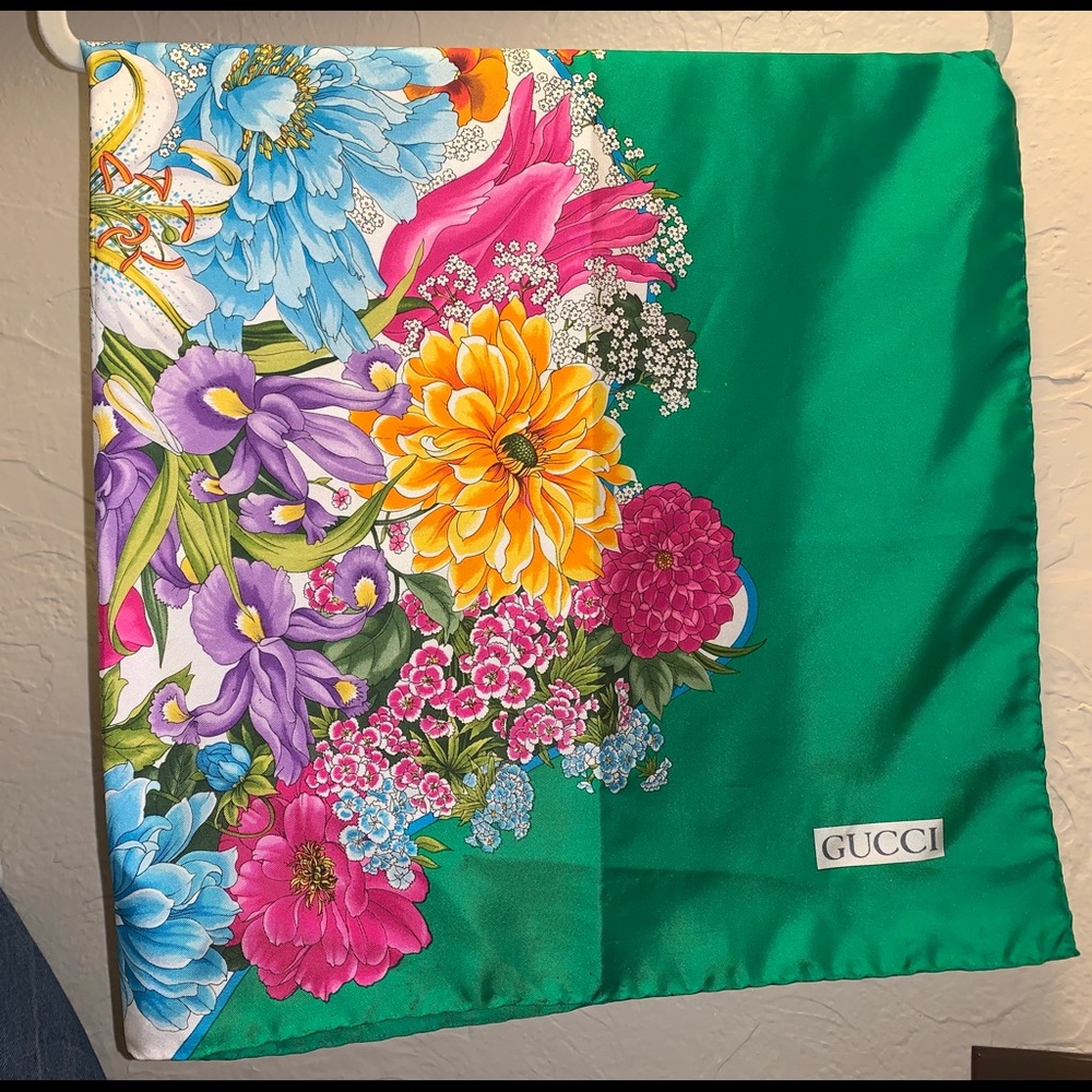 Gucci Spring Floral Scarf